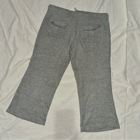 Vintage Y2K SweatPant Capri Pants with cute pockets! - Picture 1 of 16